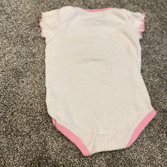 Oakland Athletics A’s Genuine Merchandise 18mo Girls Onesies Bundle Lot BOGO - Picture 8 of 11